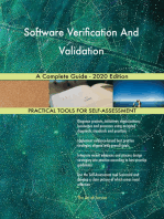 Software Verification And Validation A Complete Guide - 2020 Edition