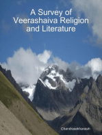 A Survey of Veerashaiva Religion and Literature