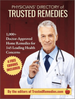 PHYSICIANS' DIRECTORY OF TRUSTED REMEDIES: 1,000+ Doctor-Approved Home Remedies for 145 Leading Health Concerns