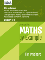 Foundation Maths by Example