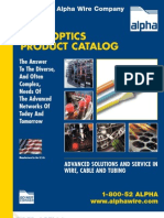 AL FBR3 Fiber Optics Catalog