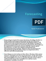 Forecasting