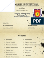 Adptive Antenna Array Parth