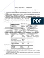 01units and Dimensions