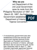 Dilg History and Org