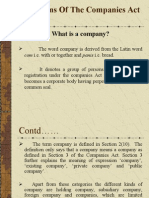 Accounts - Module 6 Provisions of The Companies Act 1956