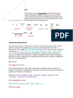 Basic Noun Phrases: Pronouns, Numerals or Nouns