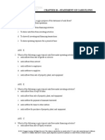 Chapter 10-Statement of Cash Flows: Multiple Choice