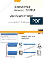 Object Oriented Programming - SCJ2153: Associate Prof. Dr. Norazah Yusof