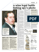 Irish News Wins Legal Battle Spy's Photo