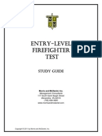 Entry-Level Firefighter Test: Study Guide