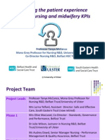 Improving The Patient Experience Through Nursing and Midwifery Kpis