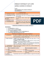 The Indian Contract Act, 1872: Chapter-1 Nature of Contract