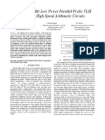 64 Bit Parallel Prefix Adder PDF