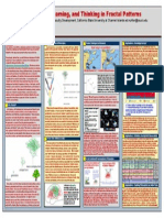 Teaching Learning and Thinking in Fractel Patterns