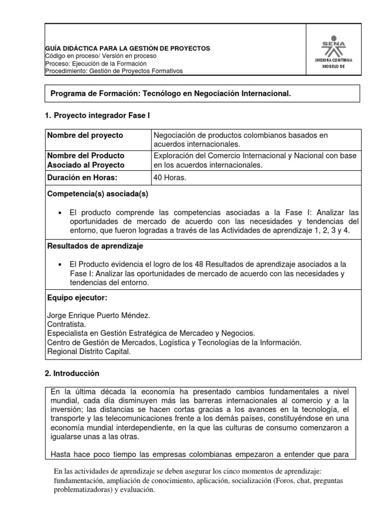 Ejemplo De Proyecto Integrador Modulo 21 Ejemplo Senc - vrogue.co