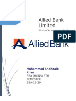 Allied Bank Different Accounts