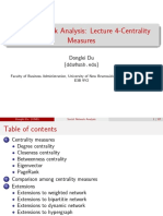 Lecture 4 Centrality Measure