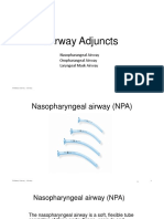 Airway Adjuncts