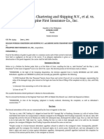 TL - Belgian Overseas Chartering and Shipping, Et - Al Vs Phil First Insurance, GR No. 143133 June 5, 2002