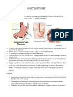 GASTROSTOMY