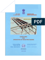 Guidelines For Operation of Desilting Basins PDF