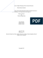 Relays - Advancement of Adaptive Relaying in Power Systems Protection PDF