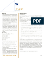 PENETRON PLUS Data Sheet PDF