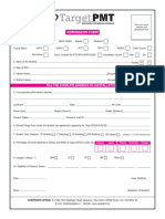 Admission Form 1178