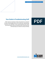 Your Guide To Troubleshooting Voip: Network Instruments White Paper