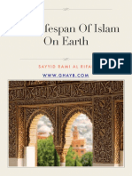 The Lifespan of Islam On Earth