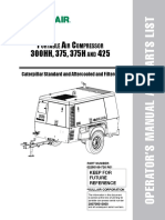 Manual de Operacion Sullair-AC425D