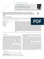 Journal of Manufacturing Processes: Jastej Singh, A.S. Shahi