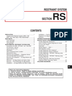 Nissan Y61 Restraint System