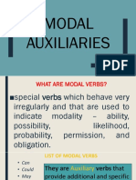 Modal Aux. Lesson