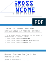 Gross Income