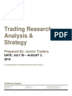 Trading Research, Analysis & Strategy: Prepared By: Junior Traders