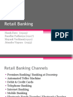 Retail Banking: Harsh Dave (09119) Randhir Padheriya (09117) Mayank Vachhani (09121) Jitandra Virpura (0955)