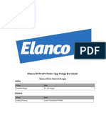 Elanco HTSi iOS Native App Design Document