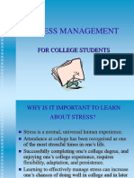 Stress Mgmt. Presentation