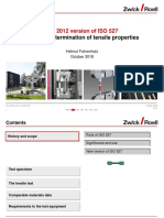 ISO 527 Plastic - Determination of Tensile Properties - en