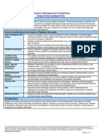 Symptom Management Guidelines: Radiation Dermatitis: Type of Radiation and Energy