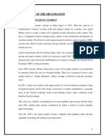 1.1over View of The Organisation: 1.1.1history of Equity Market