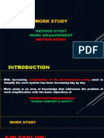 Method Study Work Measurement