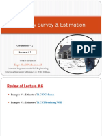 Quantity Survey Estimates