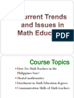 Current Trends and Issues in Math Education 2