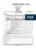 Fiitjee Sample Paper