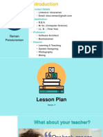 Lesson Planning