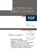 Tense-Aspect System