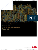 Abb Price List PDF